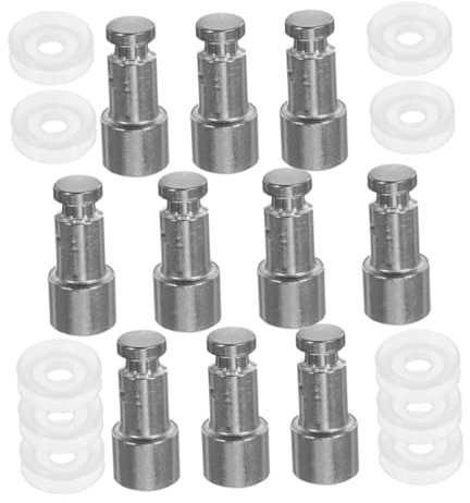 PAMINGONO De Soupapes Flottantes pour Autocuiseur Électrique Accessoires Universels pour Cuiseurs à Pression 4L/5L/6L Comprend Tige De Soupape Et Joints en