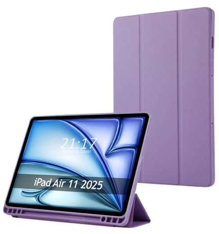 Funda con Tapa Smart para Apple iPad Air 2025 11 (M3) Color Morado
