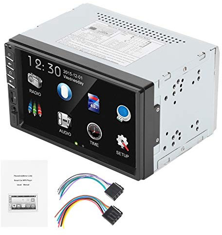 Player Mp5 de automóvil XtEvu, estéreo de Pantalla táctil 2din, Receptor de Audio Bluetooth de 7 Pulgadas, Unidad de Radio FM MP5, Reproductor Multimedia de automóvil con Llamadas
