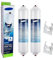JKDND DA29-10105J Filtro Acqua in Linea di Ricambio Compatibile con Samsung HAFEX/Exp Filtro Acqua Frigorifero(2PC)