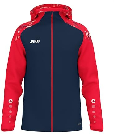 JAKO Kapuzenjacke Sonic – Sportjacke für Herren im dynamischen Style 100% Polyester, ideal für Sport und Alltag, optimale Passform