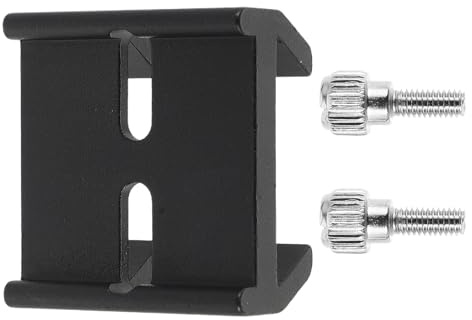 Gatuida Prismenschienen Schwalbenschwanz Basis aus Aluminiumlegierung Teleskop Halterung mit M4 Schrauben Stabile Montage für Astronomische Sucherfernrohre