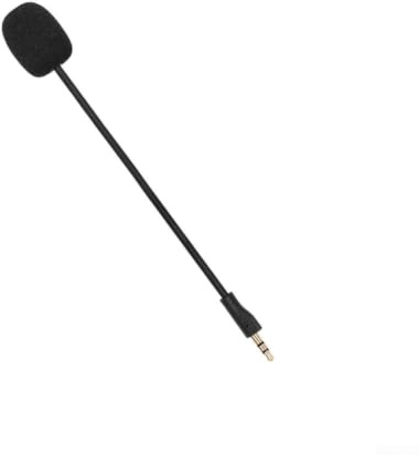 Gaming-Headset-Ersatz-Mikrofon für Logitech G Pro X, abnehmbares Galgenmikrofon aus ABS, kompatibel mit 1. 2. Generation