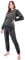 CityComfort Pigiama Donna Invernale Pile a Manica Lunga Pigiamone Felpato Due Pezzi (M, Grigio Antracite)