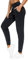 The Gym People Damen Jogginghose Leichte Athletic Leggings Tapered Lounge Hose für Workout, Yoga, Laufen, Schwarz, X-Groß