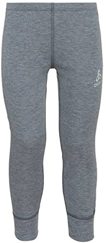 Odlo Kinder Funktionsunterwäsche Lange Hose ACTIVE WARM ECO, odlo steel grey melange, 152