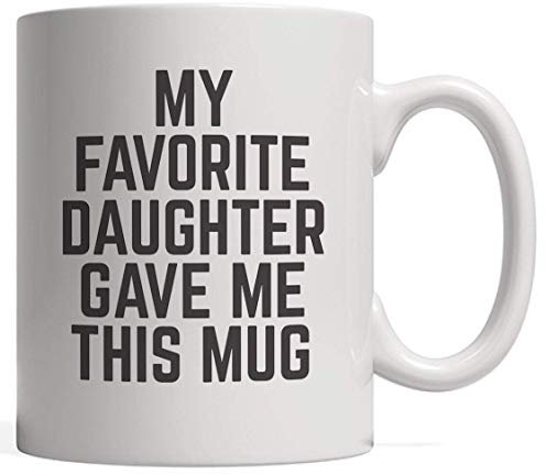 Mi hijo favorito me dio esta taza de café: el día del padre o el regalo de cumpleaños sorpresa de papá