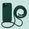Jacyren Chaîne de téléphone portable - Coque de protection pour iPhone 12 Pro Max - Avec cordon de serrage - Pour iPhone 12 Pro Max