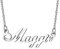PROSTEEL Custom Necklaces Personalized Name Necklace for Women Stainless Steel Name Plate Necklaces Custom Name Necklaces