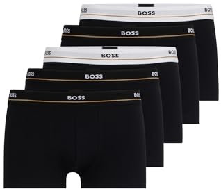 BOSS Herren Trunks, 5er Pack, Black, XXL
