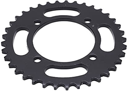 4 Loch 37 Zähne Bike Ritzel 76mm Lochabstand 420 Hinterrad Bike Zahnkette Kettenrad Stahlkettenrad für Karts, Dirtbike, Mini Motorrad, ATV, Pit Bike