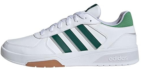 Adidas Herren CourtBeat Court Lifestyle Shoes, Cloud White/Collegiate Green/Grey, 46 EU