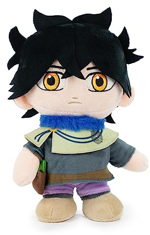 BARRADO Black Clover Charakter Kuscheltier - 27 Zm - Asta, Yuno, Yami, Noelle - Super Soft Qualität (Yuno)