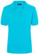 James & Nicholson Damenpolo Classic - Piqué-Poloshirt mit gestrickten Bündchen | Farbe: Pacific | Grösse: XL