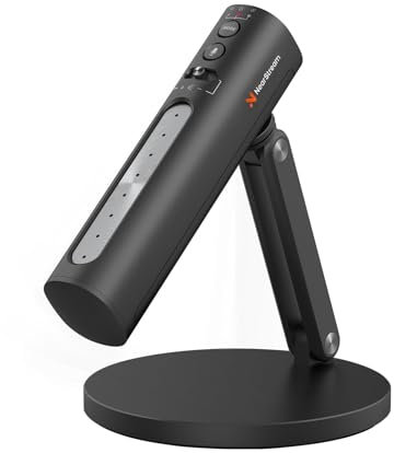 NearStream AM10U Streaming USB Mikrofon für PC mit Ständer, 3 Aufnahmemuster für Gaming/Podcasting/Broadcasting, Rauschunterdrückung, Kopfhörerüberwachung, USB Plug and Play für PC/Laptop/Computer