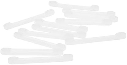 DOITOOL 20pcs Glasses Slip Prevention Kit Silicone Eyeglass Holders Comfortable Ear Hook for Daily Outdoor Use