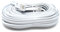 DRUT 15m BT to RJ11 4 Wire (431A) Male to Male UK Telephone Modem Lead Cable (White)