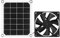 Solarventilator, 10 W, 4,7 Zoll, Solarbetriebene Ventilator-Sets, IP67, Wasserdicht, Solarbetriebener Abluft-Ansaugventilator für Hühnerstall, Gewächshäuser, Tierhäuser, Kleine