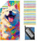 Giyim Strandtuch XXL - 180 x 100 cm Mikrofaser Handtuch mit Tasche, Saugfähig und Schnell Trocknende Strandhandtuch, Weiches & Leichtes Beach Towel für Strand, Schwimmen (Hund)