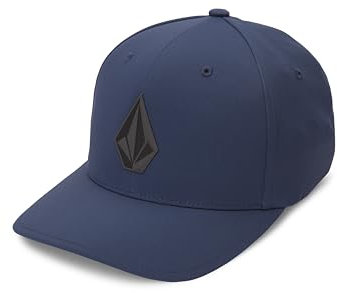 Volcom Herren Stone Tech Delta Water Resistant Hat Baseballkappe, Marineblau, S324, SMALL