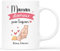 CADEAU PLUS Mug Personnalisé Prénom - Maman D'Amour Pour Toujours - Tasse Fête des Mères
