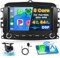 Ohradio 8 Core/4G+64G Autoradio Android 13 für FIAT 500L 2013-2017 mit Carplay Wireless Android Auto Radio 7 Zoll Touchscreen mit GPS 59UI DSP WiFi BT RDS/FM Rückfahrkamera MIC