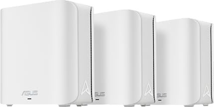 ASUS ZenWiFi BD5 Dual-Band WiFi 7 Mesh, 5000 Mbps, 6800 sq.ft (3pk), Dual 2.5G Ports, Security and Parental Controls Included, Smart Home Master SSIDs