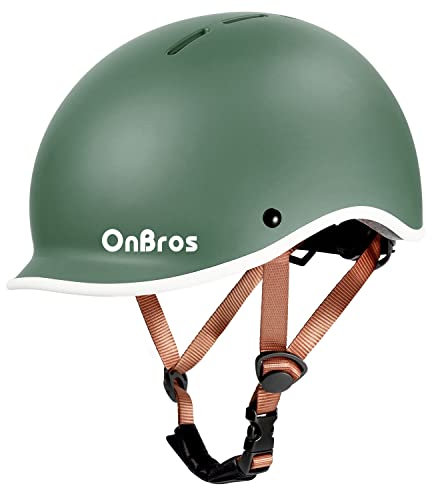 Kids Bike Helmet, OnBros Lightweight Children Bike Helmet, Helmet Kids for 4-12 Years Girls and Boys(51-55cm)