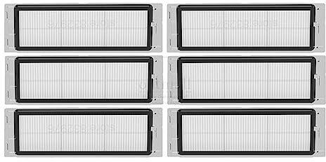 Nilnyvda Compatible con Xiaomi Mi Robot Vacuum 1 1st SDJQR02RR / SDJQR01RR / Mijia 1S SDJQR03RR Accesorios Repuestos Cepillo Filtro Mopa Paño(Gold)