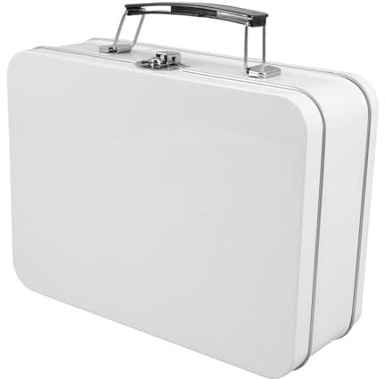 Didiseaon Fiambrera De Metal Para Hombres Fiambrera De Trabajo Con Capacidad Para Sándwiches y Frutas