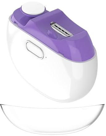 Protoence Electric Nail Clipper,Light Up 2-Speed Nail Trimmer | Automatic Toenails File | for Men Women Seniors Kids Home Travel Manicure