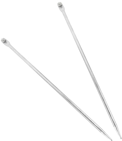 KICHOUSE Lot de 2 Tiges Métalliques de Mise la Terre 12×500Mm pour Clôture Électrique Chien et Prise de Terre Extérieure
