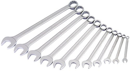 Draper 03157 long whitworth combination spanner set (11 piece)