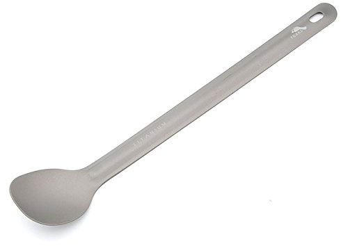 TOAKS ultraléger extérieur de vaisselle de titane Couverts Couverts Fourchette et cuillère, SLV03