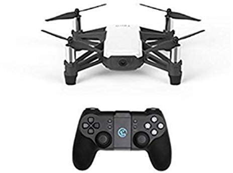 DJI Ryze Tech Tello - Mini Drone Quadcopter UAV for Kids Beginners 5MP Camera HD720 Video 13min Flight Time Education Scratch Programming Toy Selfies, Powered, White