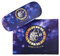 VON LILIENFELD Brillenetui Sternzeichen Stier Motiv Etui Brille Mikrofaser Brillenputztuch Brillenbox Stabiles Hardcase Set mit Stoff bezogen