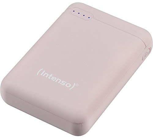 Intenso 7313533 Powerbank XS 10000, externes Ladegerät (10000mAh, geeignet für Smartphone/Tablet PC/MP3 Player/Digitalkamera) Rosé