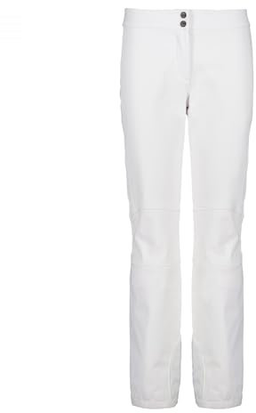 CMP Damen Regulierbare Softshell-Hose, Weiß, D36