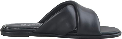 Buffalo Rabea - Slide - IMI Nappa - Schwarz Leder 38 EU