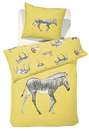 Damai Bettbezug für Kinder Baumwolle - 140x200/220cm - Gelb