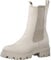 Tamaris Damen Chelsea Boots, Frauen Stiefeletten,Wechselfußbett,Comfort Lining,uebergangsschuhe,uebergangsstiefel,flach,Antelope Uni,40 EU