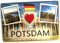 Potsdam,Brandenburg,Deutschland, Germany,Souvenir,Kühlschrankmagnet,Geschenkartikel, Reiseandenken