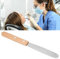 Spatule à Plâtre Dentaire, Spatule à Plâtre Dentaire en Acier Inoxydable, Accessoire de Spatule à Mélanger Dentaire avec Manche en Bois