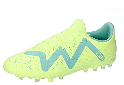 PUMA Future Play MG, Botas de fútbol Unisex Adulto, Amarillo, 43 EU
