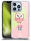 Head Case Designs Amore Rosa Gufi Kawaii Custodia Cover in Morbido Gel Compatibile con Apple iPhone 13 PRO