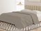 Banzaii Copriletto, Telo Copritutto multiuso per Arredo Isabel Tortora 250x250 cm