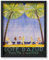 Poster Master Reise-Poster – Vintage Cote D'Azur Frankreich Wandkunst – bunte Retro-Strand-Wanddekoration – 20,3 x 25,4 cm, ungerahmt, Wandkunst-Poster – tolle Wanddekoration, Geschenk für Zuhause,