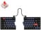 Keychron Q11 QMK/VIA TKL Split-Tastatur, ergonomisch, 91 Tasten, 75% Layout, kabelgebunden, mechanische Gaming-Tastatur, Mac & Windows mit Vollaluminium-Rahmen, PBT-Tastenkappen und -knöpfen,
