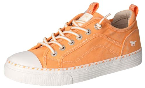 MUSTANG Baskets pour Femme 1376-308, Orange, 36 EU, Orange, 36 EU