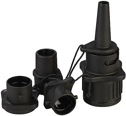 infactory Pumpenadapter: 5-teiliges Pumpen-Adapter-Set für SUPs, Schlauchboote, Pools u.v.m. (Ventiladapter, Luftpumpe Adapter Luftmatratze, Pumpe Aufsatz)